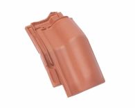 Braas Rubin 13V Halber Mansardziegel (8214700) Matt Naturrot