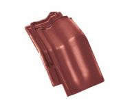 Braas Rubin 13V Halber Mansardziegel (8214711) Seidenmatt Rotbuche