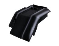 Braas Rubin 13V Mansard-Ortgangziegel rechts (8214147) Hochglanz Brillantschwarz