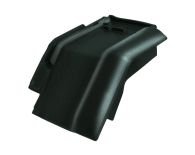 Braas Rubin 13V Mansard-Ortgangziegel rechts (8214110) Hochglanz Tanne