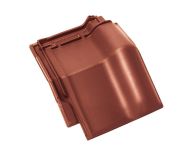 Braas Rubin 13V Mansardziegel (8214006) Seidenmatt Kastanie