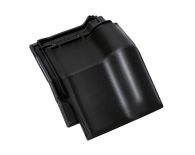 Braas Rubin 13V Mansardziegel (8214019) Seidenmatt Tiefschwarz
