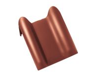 Braas Rubin 13V Pult-Doppelwulstziegel (8212606) Seidenmatt Kastanie