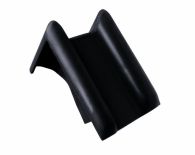 Braas Rubin 13V Pultortgangziegel links (8212547) Hochglanz Brillantschwarz