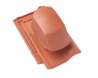 Braas Rubin 13V Ton-Sanilüfter (8229000) Matt Naturrot