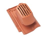 Braas Rubin 13V Ton-Sanilüfter (8228600) Matt Naturrot