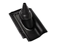 Braas Rubin 13V Ton-Antennenziegel (7929157) Matt Graphitgrau