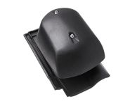 Braas Rubin 13V DuroVent Premium Lüfter DN 150 (8228149) Seidenmatt royalgrau