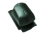 Braas Rubin 13V DuroVent Premium Lüfter DN 150 (8228110) Hochglanz tanne