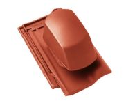 Braas Rubin 13V Ton-Sanilüfter (8229016) Seidenmatt Herbstrot