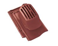 Braas Rubin 13V Ton-Sanilüfter (8228611) Seidenmatt Rotbuche