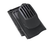 Braas Rubin 13V Ton-Sanilüfter (8228619) Seidenmatt Tiefschwarz