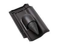 Braas Rubin 13V Ton-Solar-/Kabeldurchgang (7929357) Matt Graphitgrau