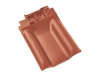 Braas Rubin 13V Firstanschluss-Doppelwulst (8209303) Matt Kupferrot