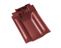 Braas Rubin 13V Firstanschluss-Doppelwulst (8209311) Seidenmatt Rotbuche