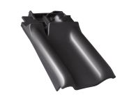 Braas Rubin 13V Firstanschluss-Ortgang links (8209249) Seidenmatt Royalgrau