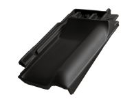 Braas Rubin 13V Firstanschluss-Ortgang rechts (7909157) Matt Graphitgrau