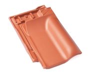 Braas Rubin 13V Firstanschlussziegel (8209000) Matt Naturrot