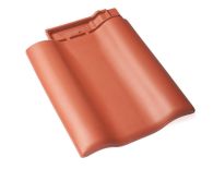 Braas Rubin 9V Doppelwulstziegel (8610400) Matt naturrot