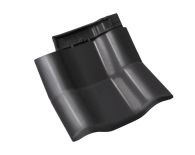 Braas Rubin 9V Knick-Doppelwulstziegel (8614849) Seidenmatt royalgrau