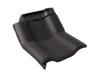 Braas Rubin 9V Knick-Ortgangziegel links (8614408) Matt anthrazit