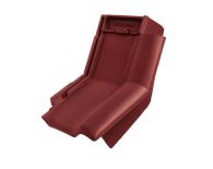 Braas Rubin 9V Knick-Ortgangziegel rechts (8614340) Matt lavarot