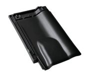 Braas Rubin 9V Lüfterziegel (8609514) Seidenmatt tiefschwarz