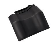 Braas Rubin 9V Mansard-Doppelwulstziegel (8614908) Matt anthrazit