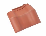 Braas Rubin 9V Mansard-Doppelwulstziegel (8614900) Matt naturrot