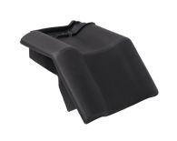 Braas Rubin 9V Mansard-Ortgangziegel links (8614208) Matt anthrazit