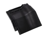 Braas Rubin 9V Mansardziegel (8614041) Matt vulkanschwarz