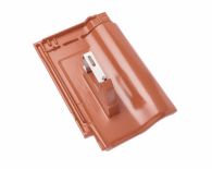 Braas Rubin 9V Modulstütze mit Grundpfanne (8629503) rot