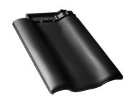 Braas Rubin 9V Ortgangziegel links (8610108) Matt anthrazit