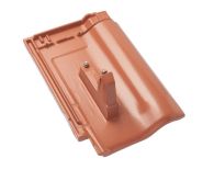 Braas Rubin 9V Sicherheitspfanne ohne Bügel (512603) rot