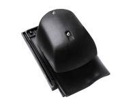 Braas Rubin 9V DuroVent Premium Lüfter DN 150 (8628114) Seidenmatt tiefschwarz