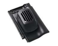 Braas Rubin 9V Ton-Sanilüfter offen (8628649) Seidenmatt royalgrau