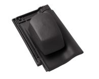 Braas Rubin 9V Ton-Sanilüfter geschlossen (8629008) Matt anthrazit