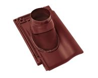 Braas Rubin 9V Ton-Abgasrohrdurchgang (8628740) Matt lavarot