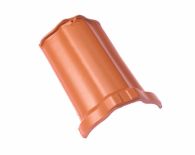 Braas Sattelfirstziegel K (7500903) kupferrot