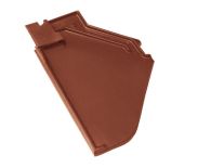 Braas Smaragd FA-Wandanschluss Links (7014106) kastanie