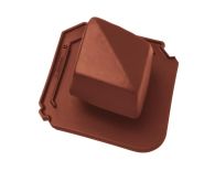 Braas Smaragd Ton-Sanilüfter (7014155) kastanie