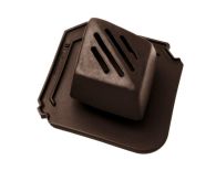 Braas Smaragd Ton-Sanilüfter offen (7214252) teak