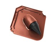 Braas Smaragd Ton-Solardurchgang (7014292) kastanie