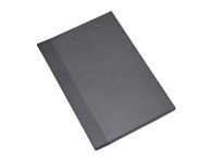 Braas Tegalit Aerlox Matt Schlussstein ganz links - Granit