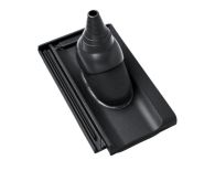 Braas Topas 11V Ton-Antennenziegel (9629114) tiefschwarz