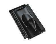 Braas Topas 11V Ton-Solar-/Kabeldurchgang (9629314) tiefschwarz