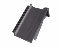 Braas Topas 11V Pultortgangziegel rechts (9612408) anthrazit