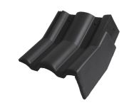 Braas Taunus Pfanne Knick-Giebelstein rechts (5609380) Star Matt schiefergrau