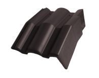 Braas Taunus Pfanne Mansard-Giebelstein rechts (5612083) Star Matt granit