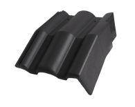 Braas Taunus Pfanne Mansard-Giebelstein rechts (5612080) Star Matt schiefergrau